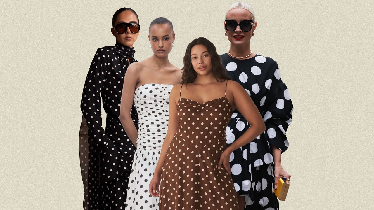 Os vestidos de bolinhas são a tendência inesperada do verão-onde está como estilizá-los