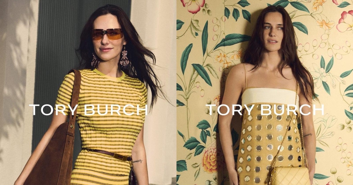 A campanha de verão de Summer 2025 de Tory Burch é uma California Cool