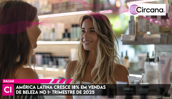 América Latina cresce 18% em vendas de beleza no 1º trimestre de 2025