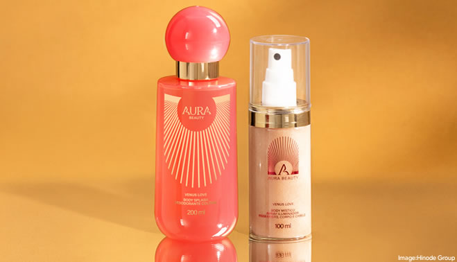 Hinode celebra o lançamento de Venus Love, da AURA Beauty, em seus canais oficiais de venda