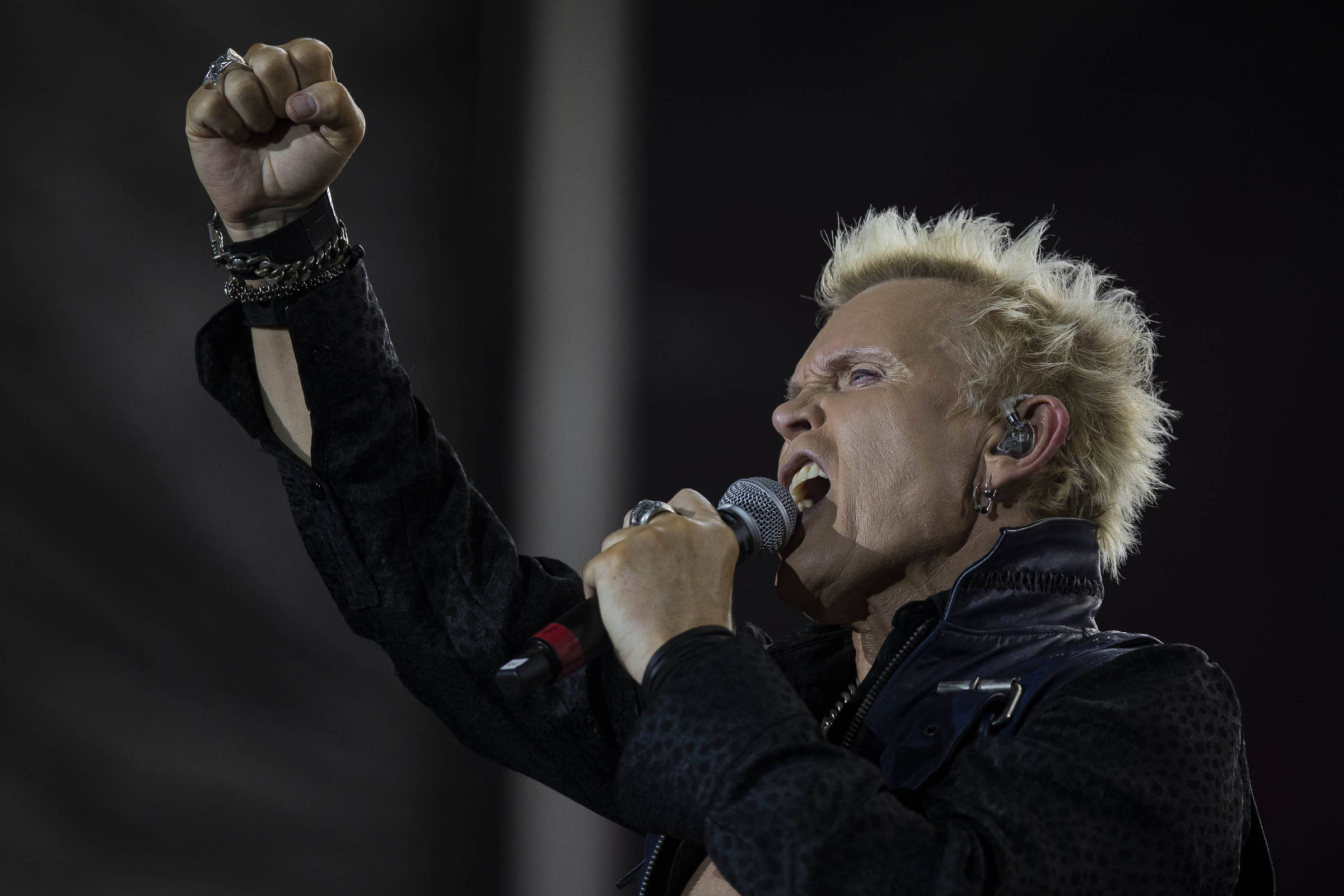 Billy Idol anuncia shows em São Paulo e Curitiba - 05/08/2025 - Shows
