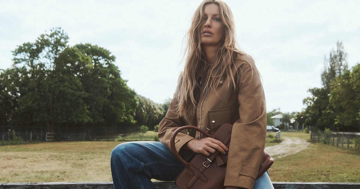 Gisele Bundchen e Marc O'Polo são atemporais para o outono de 2025