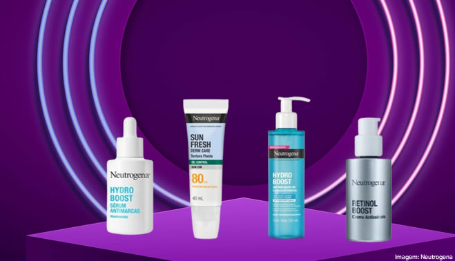 NEUTROGENA lança inovações em limpeza, hidratação e proteção solar