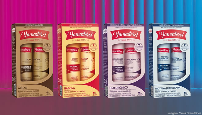 Yamá Cosméticos lança kits para cuidados completos