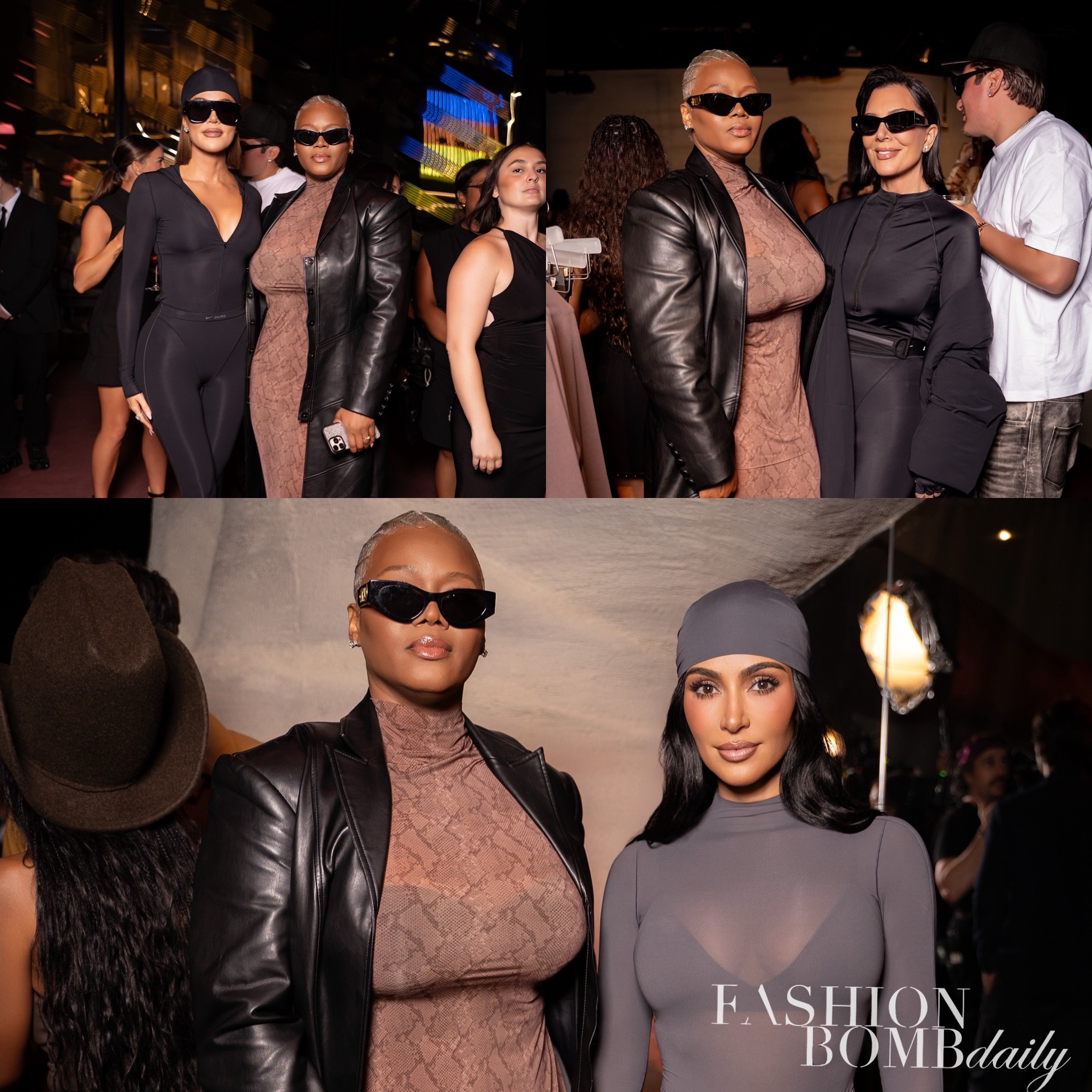 Vida de Claire: Kim Kardashian, Khloe Kardashian, Kris Jenner, Serena Williams, Latto, Teyana Taylor e mais participam da festa de lançamento da Nike X Skims em Nova York