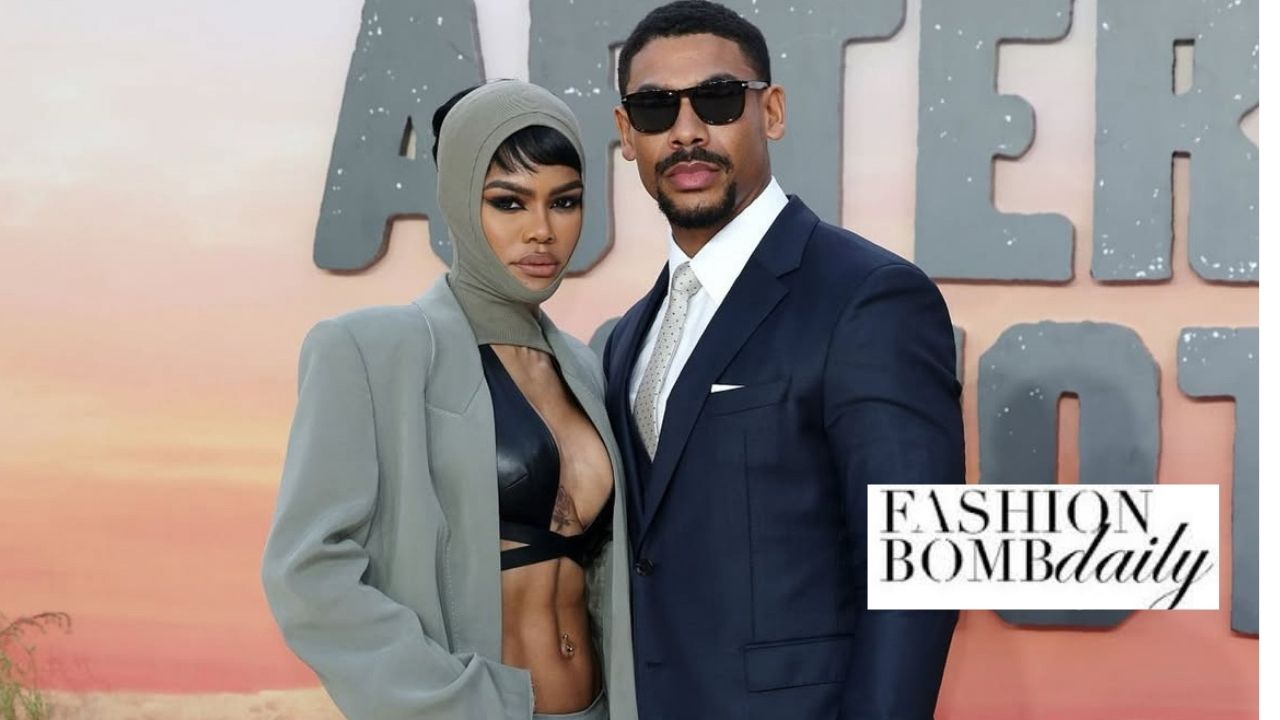 Casais de Bombas de Moda: Teyana Taylor saiu em uma olhada no OUDE WAGG SS25 RTW ao lado de Aaron Pierre na única batalha após outra estréia