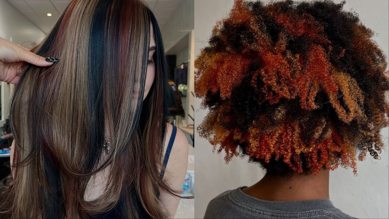 O cabelo de chita é a tendência de cores inspirada em Y2K para o outono