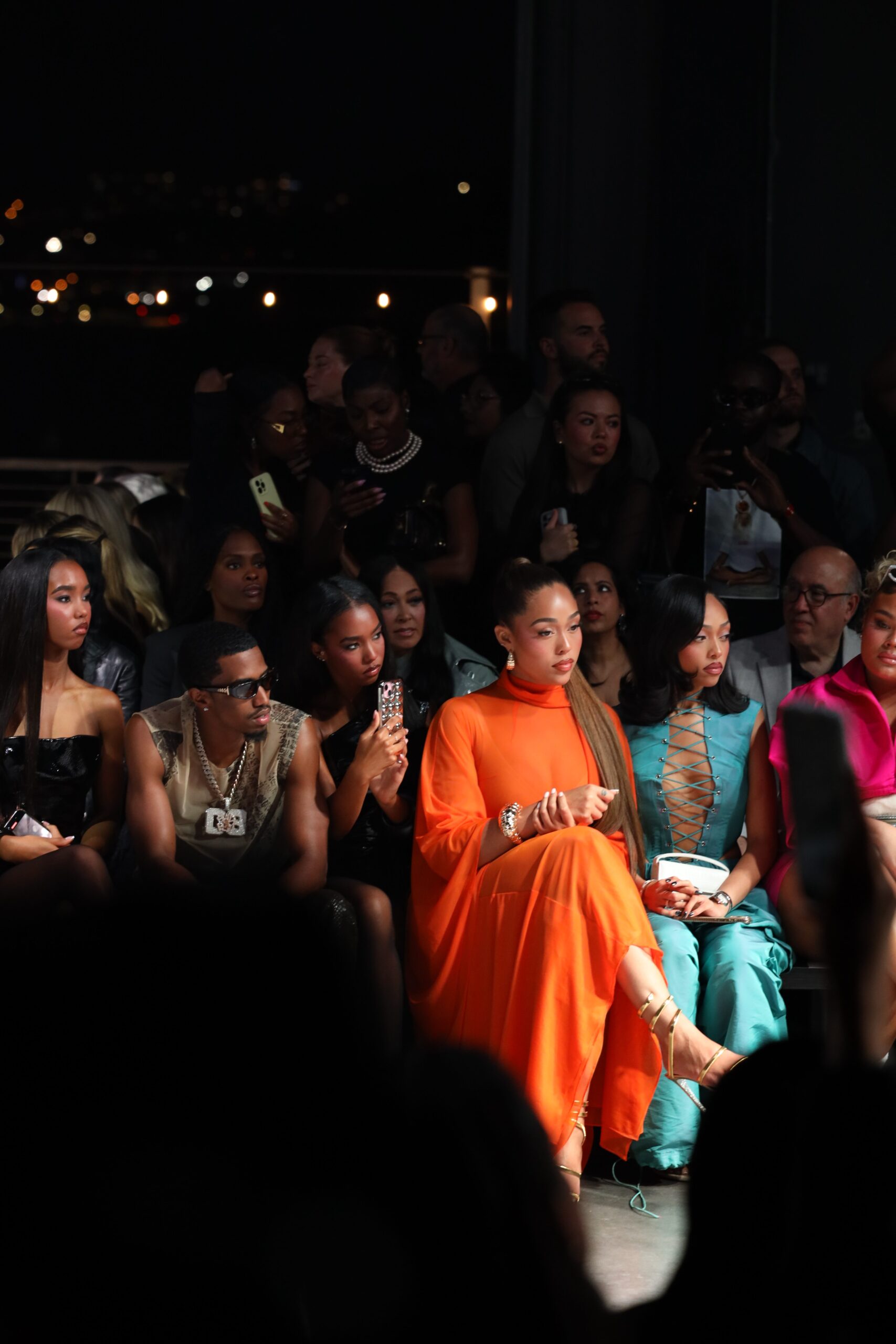 Os gêmeos de Combs, Christian Combs, Mariah, o cientista, Latto, Ice Spice e More Shine Laquan Smith's Spring 2026 Show