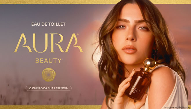 Após sucesso com body splashes, Aura Beauty de Jade Picon lança seu primeiro perfume