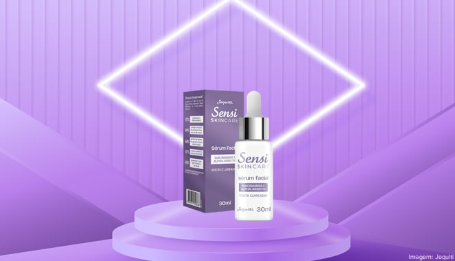 Jequiti lança Sensi Skincare Clareador e reforça presença em dermocosméticos