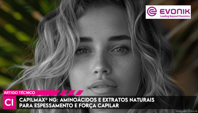 aminoácidos e extratos naturais para espessamento e força capilar