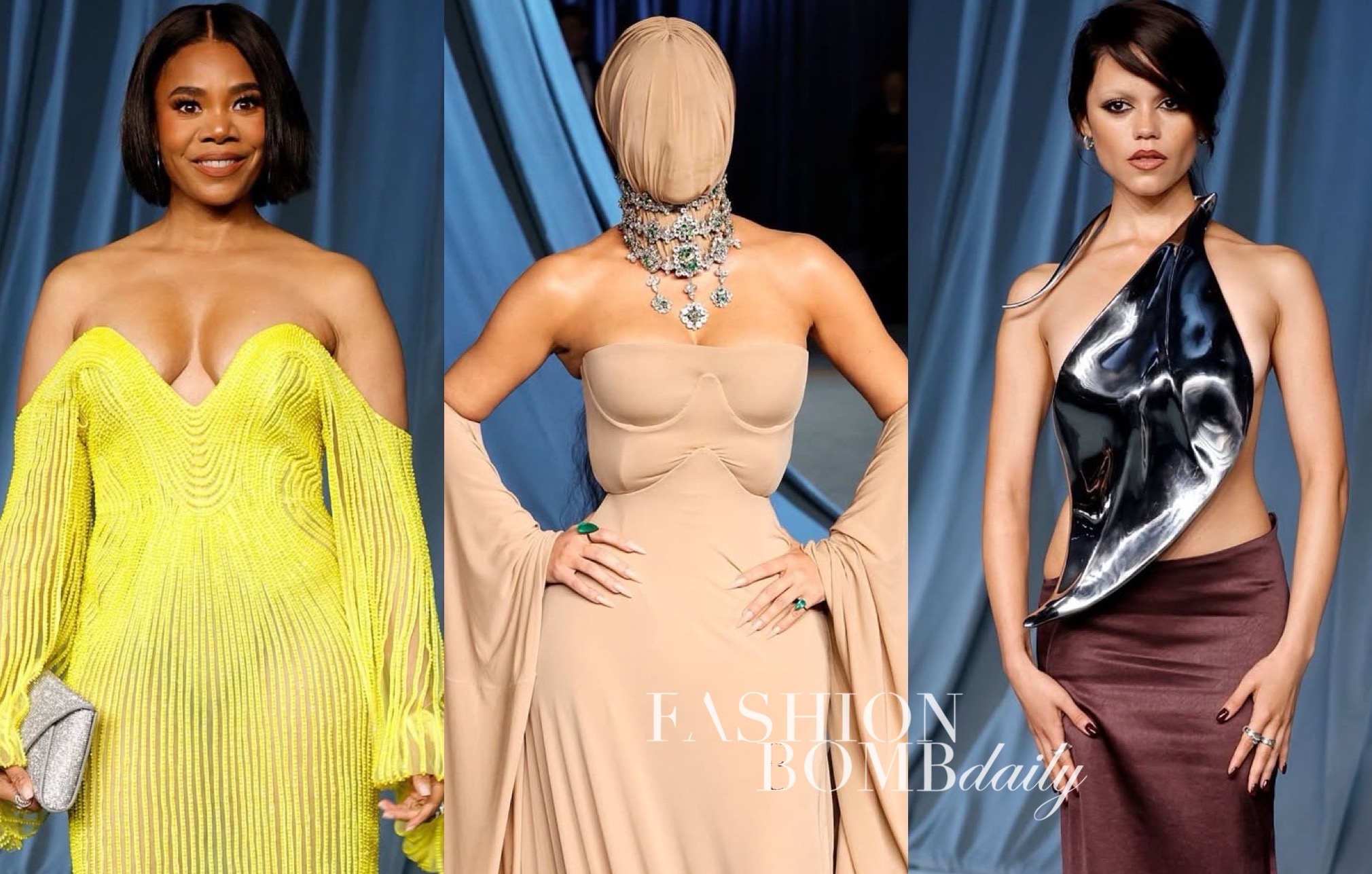 The Top 5 Looks From The 2025 Academy Museum Gala Kim Kardashian In Margiela Jenna Ortega In Grace Ling And Regina Hall In Yellow Cong Tri Lead The Nights Best Looks Final 22JPG