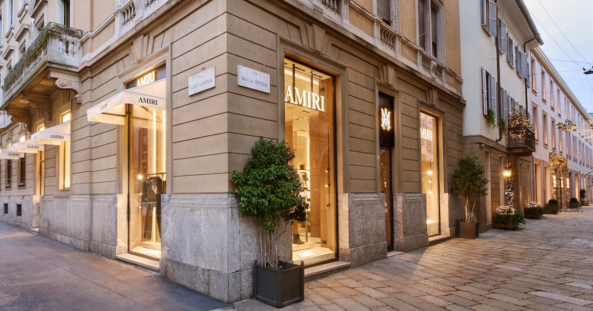 Amiri planta raízes na Europa com o novo carro-chefe de Milão