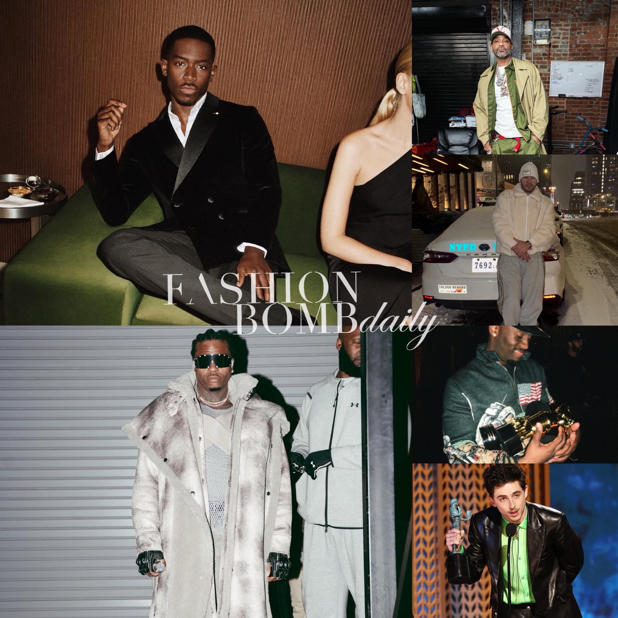 The Fabys 2025: Vote no homem mais elegante do ano, incluindo A$AP Rocky, Gunna, Jim Jones, Timothée Chalamet e muito mais!