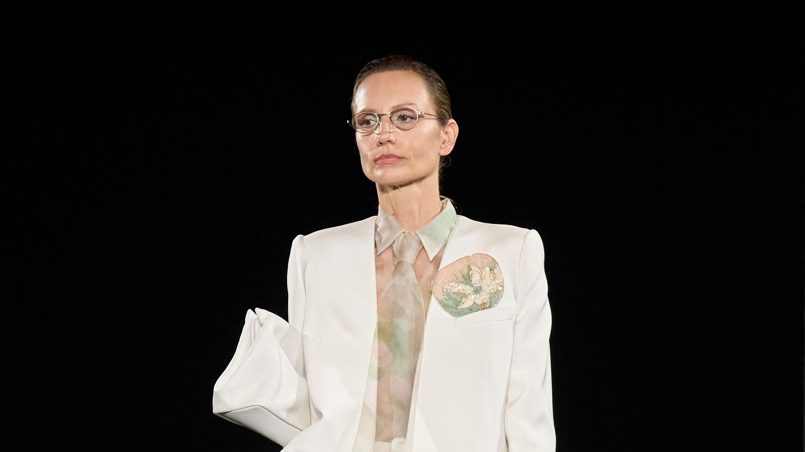 Coleção de alta costura Armani Privé Primavera 2026