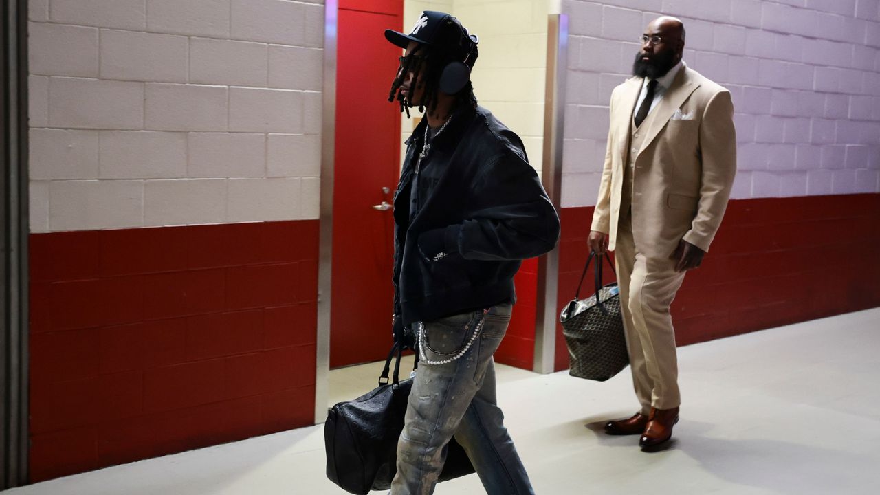 Todas as roupas da caminhada no túnel do Super Bowl de 2026