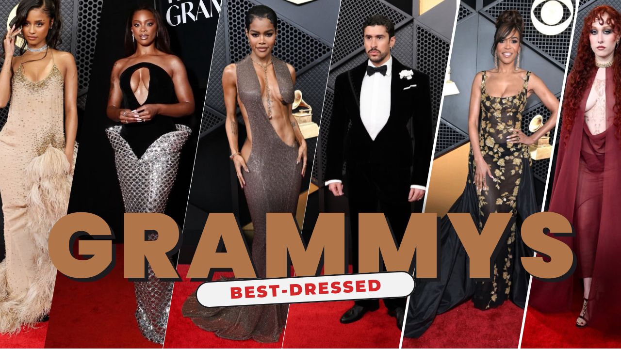 Os 10 mais bem vestidos no Grammy de 2026: Teyana Taylor Slays em Tom Ford, Ari Lennox Stuns em Valdrin Sahiti, Bad Bunny em Schiaparelli e mais