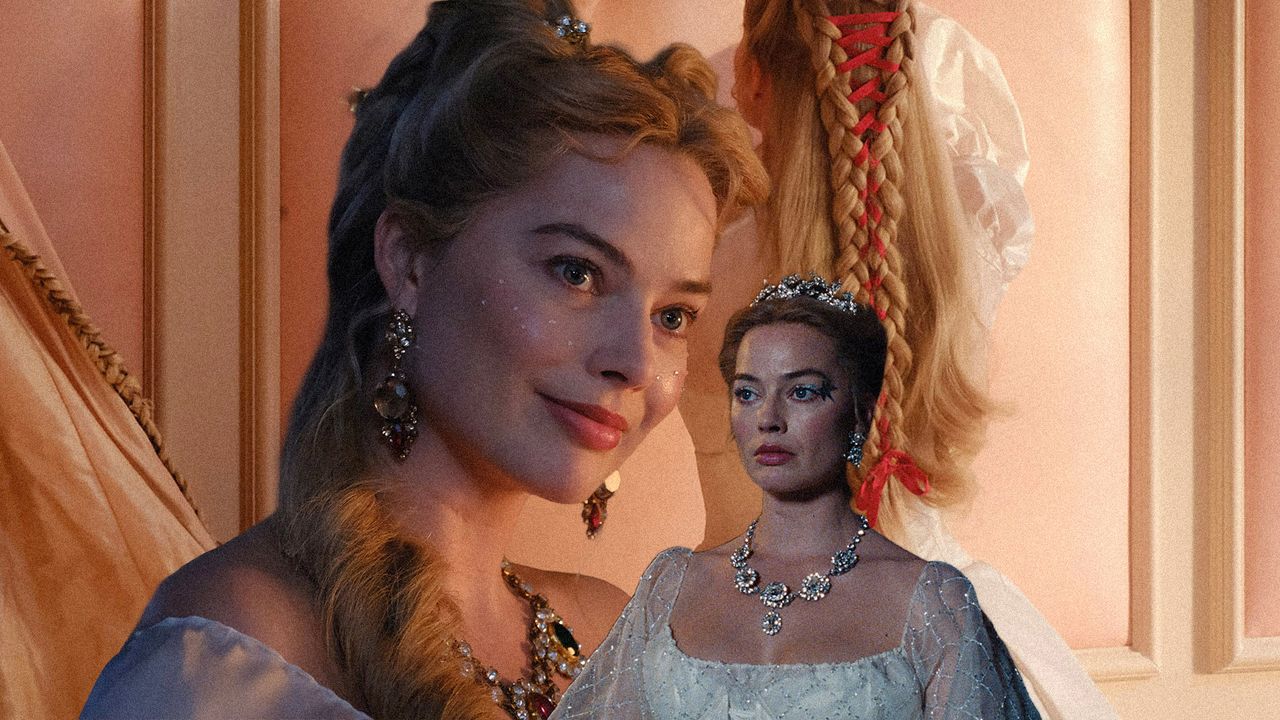 Em Wuthering Heights, cabelo e maquiagem criam a fantasia definitiva