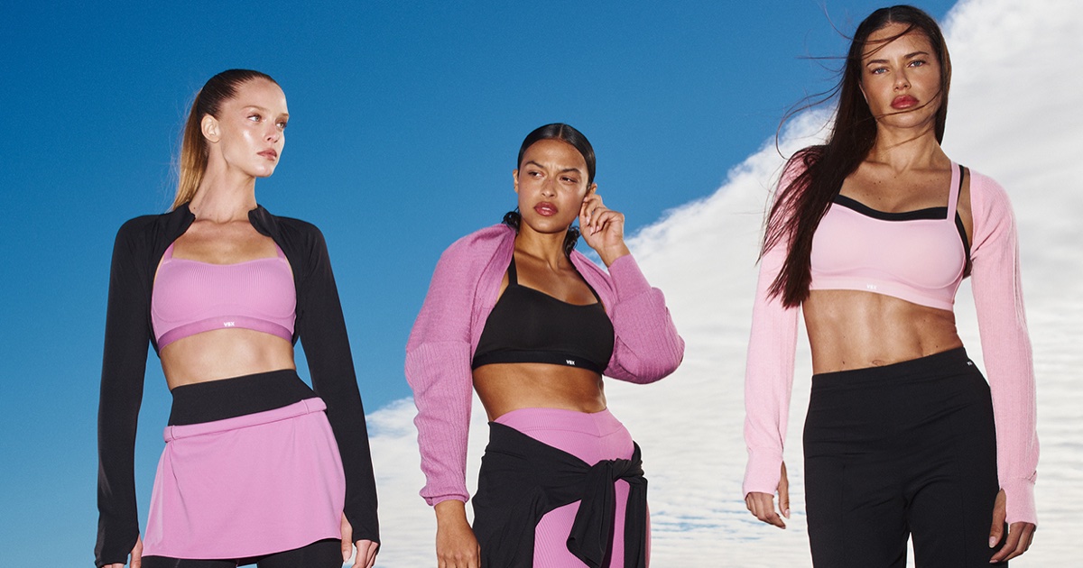 Adriana Lima lidera a nova era de sutiãs esportivos da Victoria's Secret