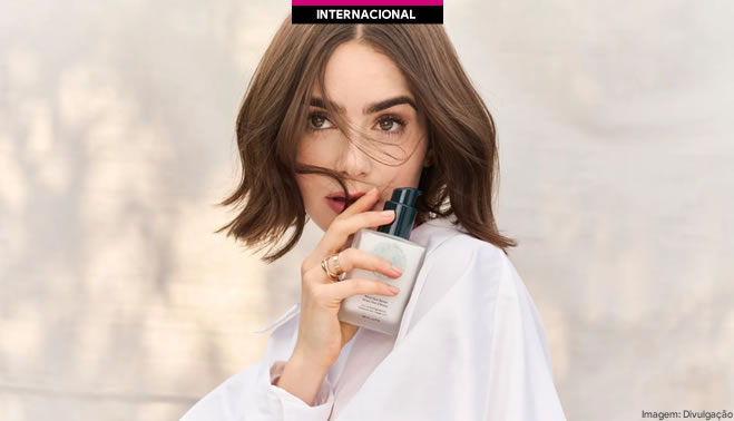 Rōz lança campanha capilar com Lily Collins