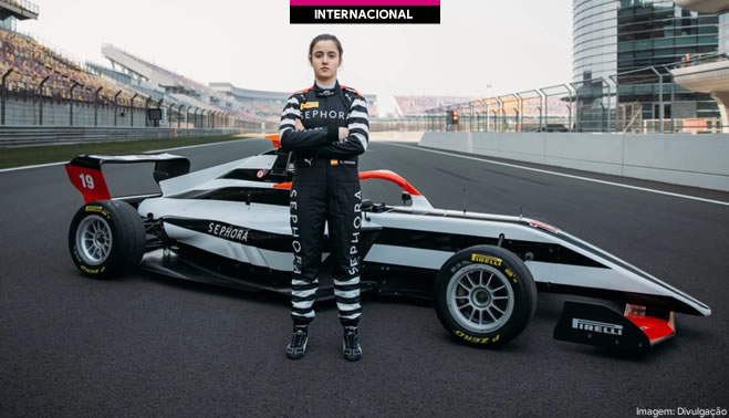 Sephora patrocina F1 Academy com experiências de beleza exclusivas para as pistas de corrida