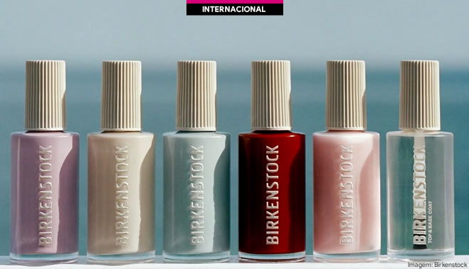 Birkenstock amplia presença em beleza com linha de esmaltes inspirada em ícones da marca