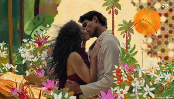 Natura estreia campanha de Essencial Safran e celebra a essência dos encontros