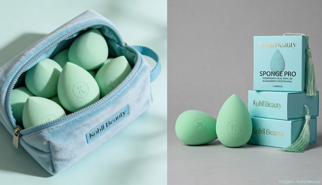 Kohll Beauty apresenta Sponge PRO, esponja profissional com tecnologia japonesa