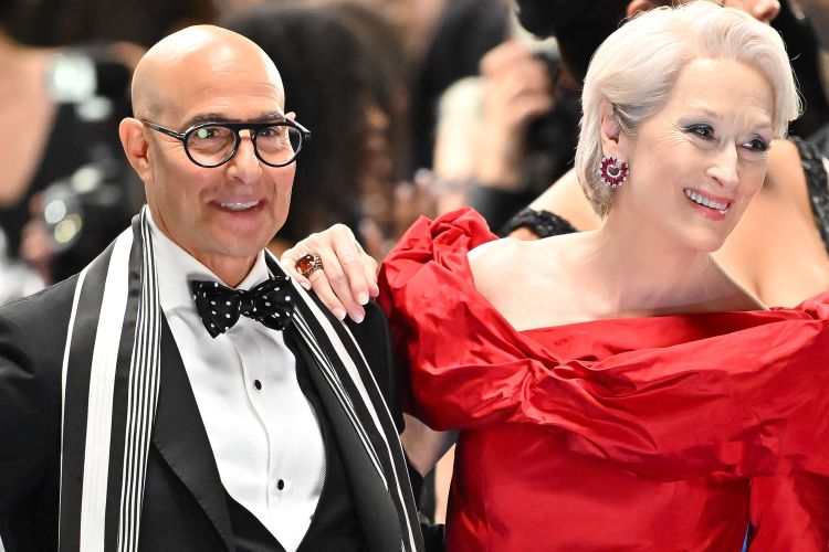 Príncipe Carter explica o sofisticado retorno de Stanley Tucci à moda, ao cinema e ao legado de O Diabo Veste Prada