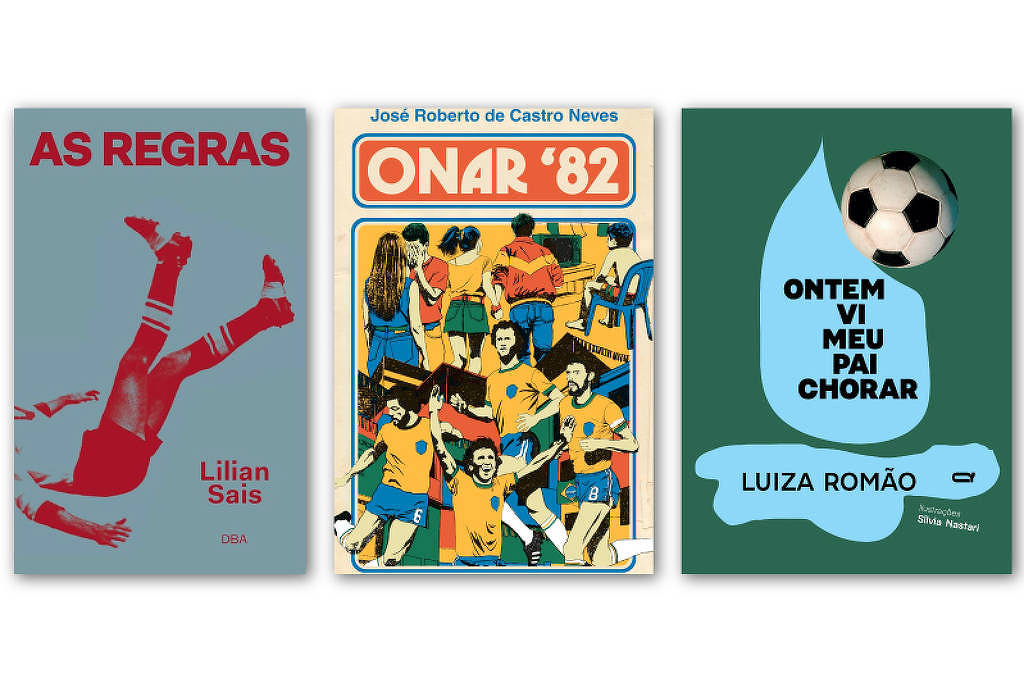 Em livros, futebol é espaço de diálogo entre pais e filhos - 11/06/2026 - Ilustrada