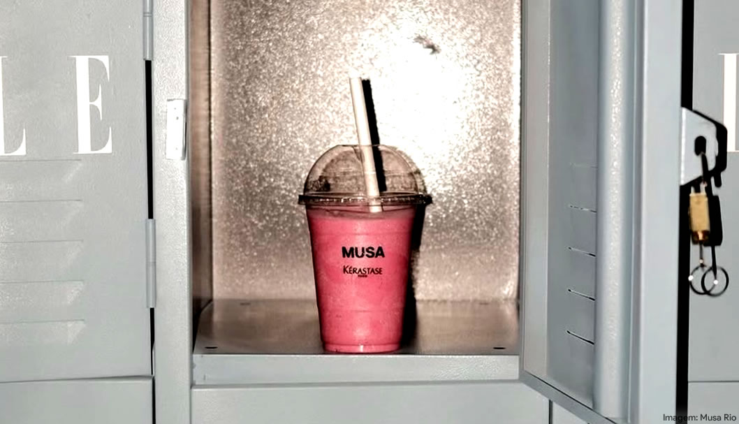 Kérastase e Musa Rio ampliam experiência da linha Gloss Absolu com smoothie exclusivo