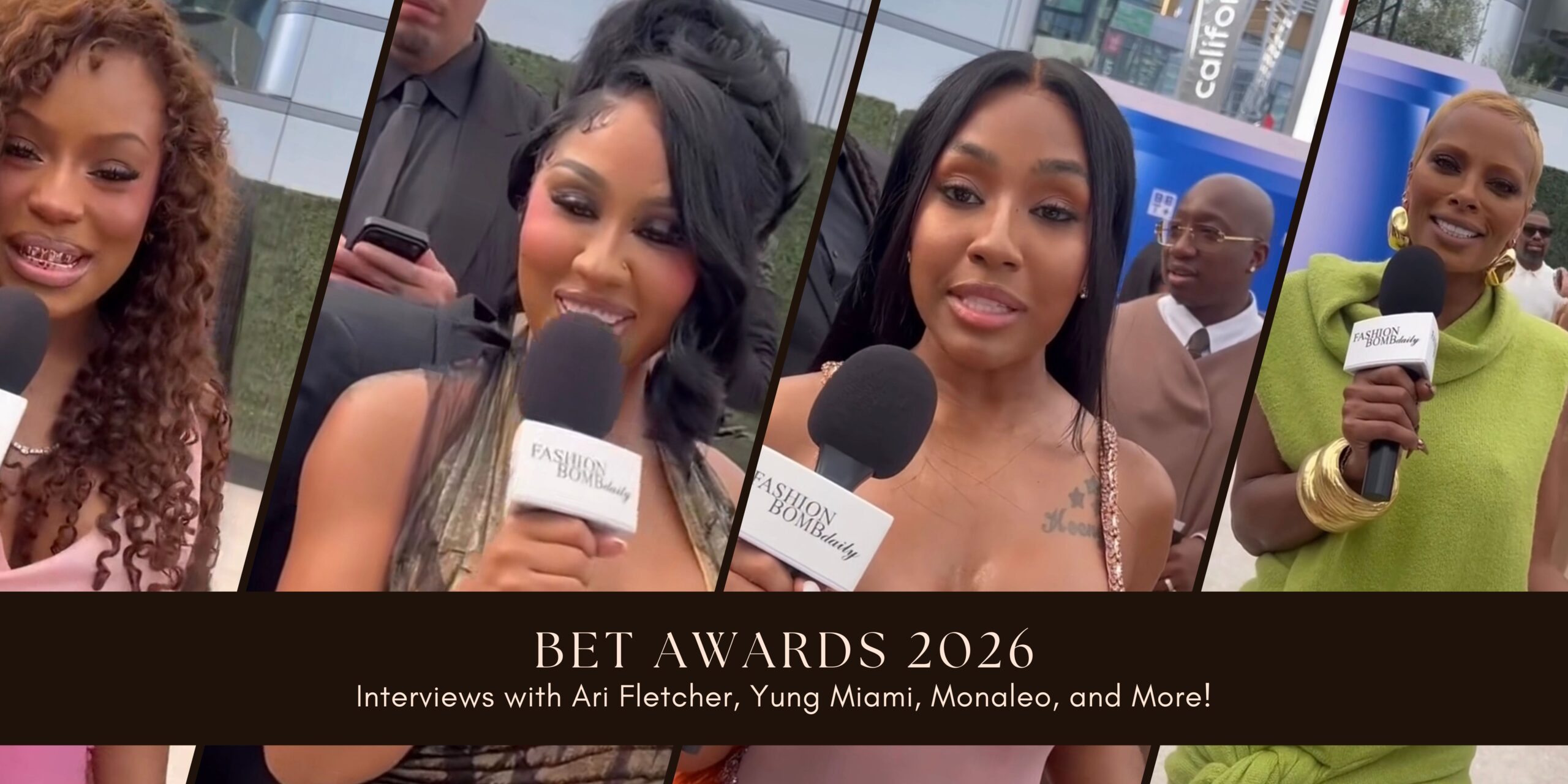 Destaques da entrevista do 2026 BET Awards: Ari Fletcher, Yung Miami, Eva Marcille e mais!