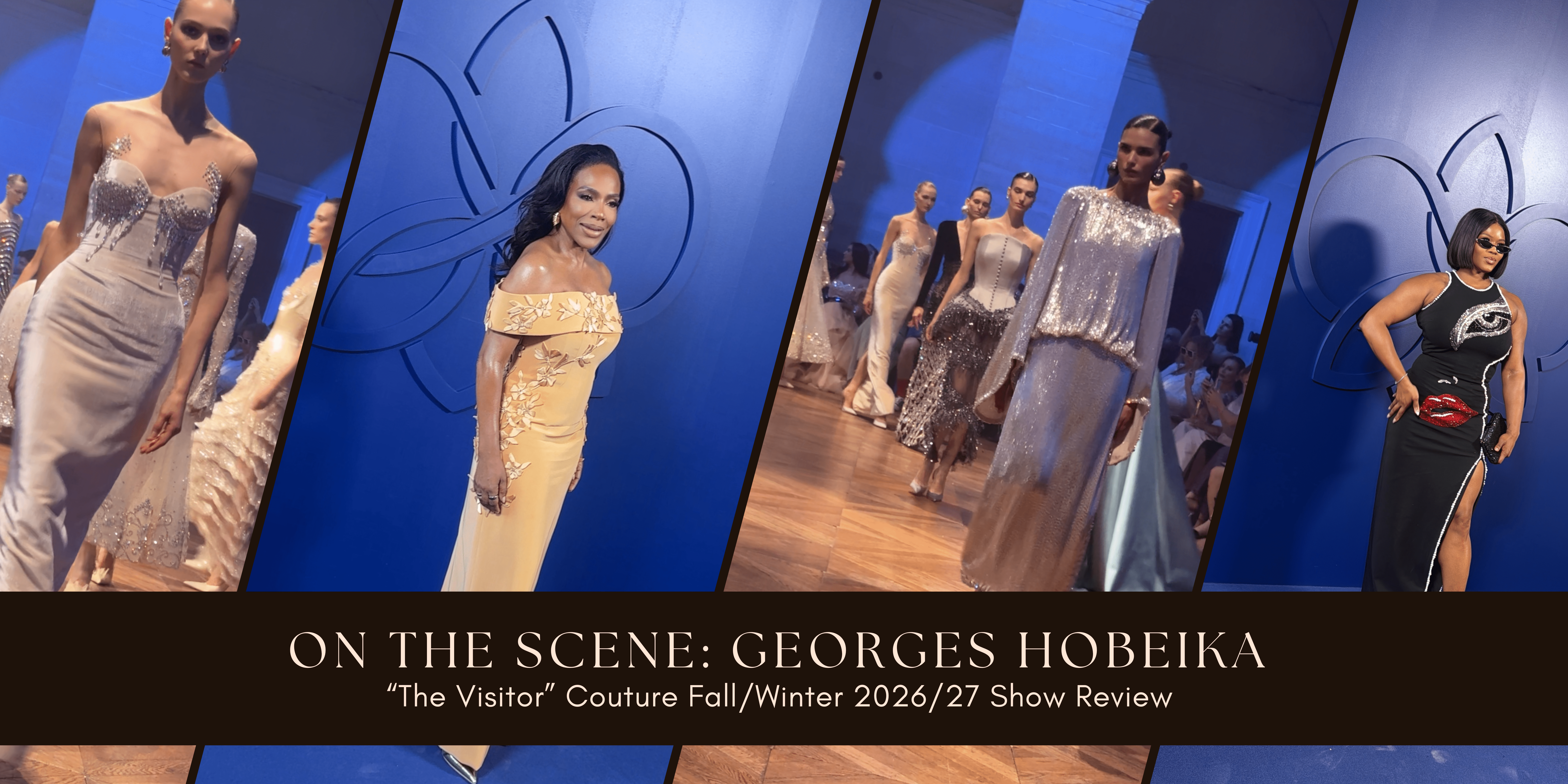 Em cena: Georges Hobeika “The Visitor” Couture Outono / Inverno 2026/27 Crítica do programa com Sheryl Lee Ralph, Claire Sulmers e muito mais!