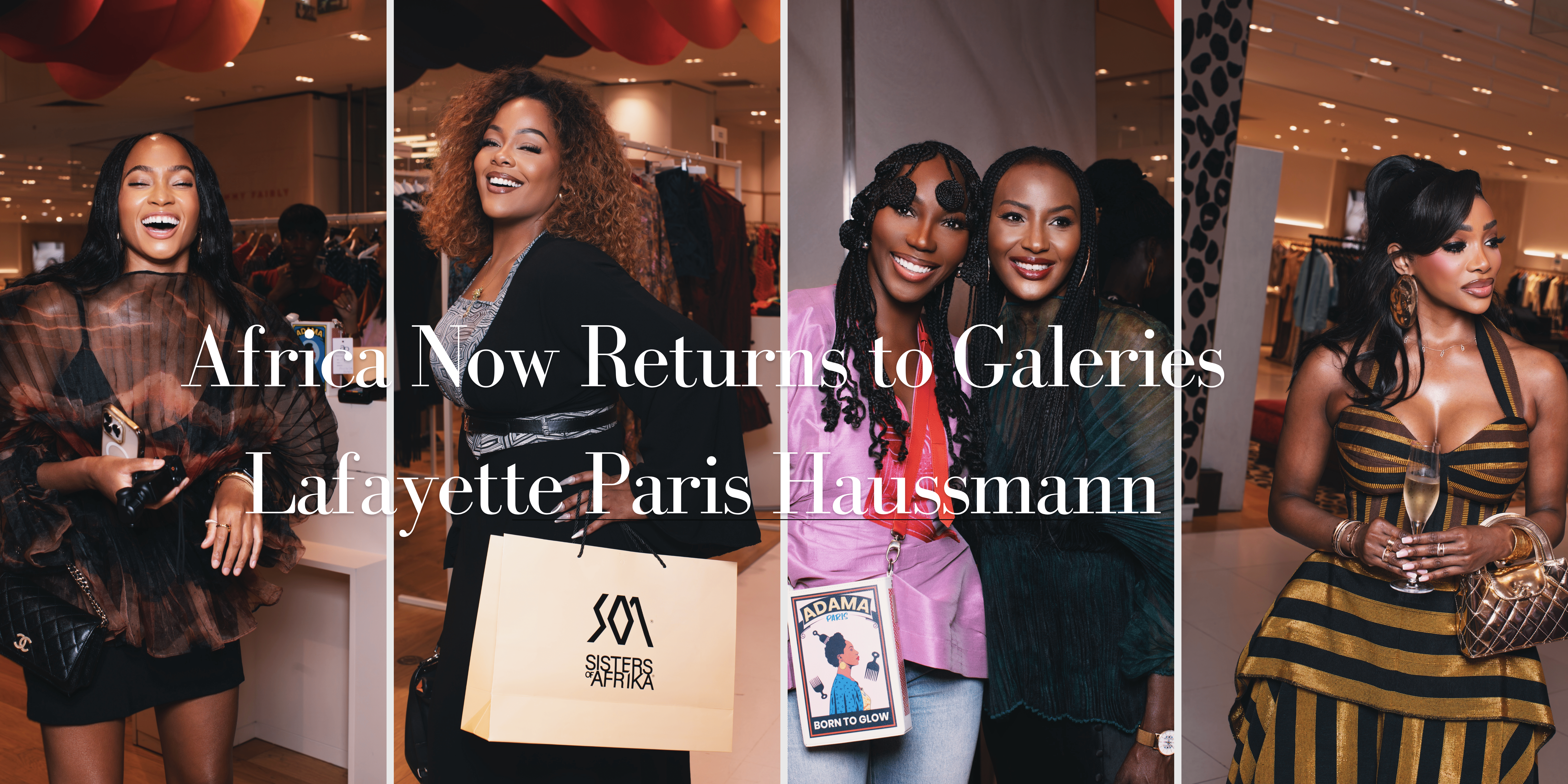 Africa Now retorna às Galeries Lafayette Paris Haussmann com uma vitrine de moda africana contemporânea: aberta até 8 de julho!