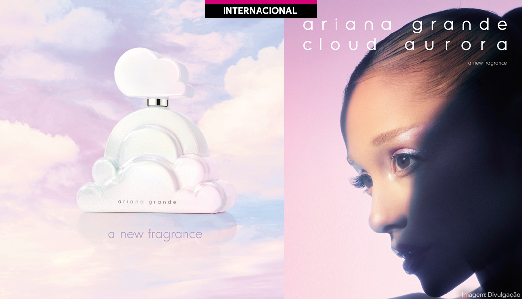 Ariana Grande lança fragrância Cloud Aurora
