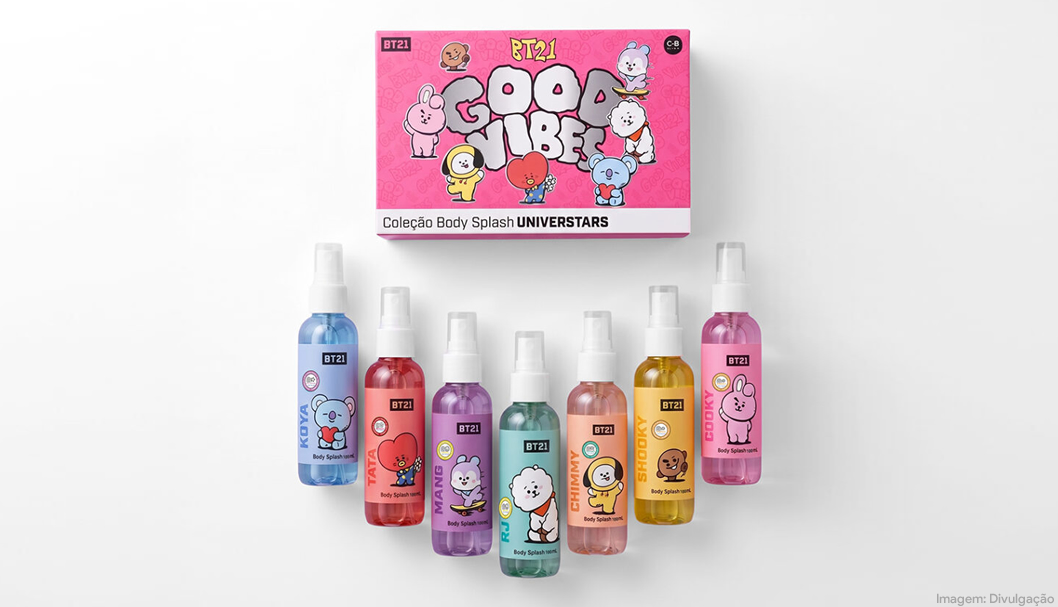 Cia Beauty amplia portfólio com coleção inspirada em BT21