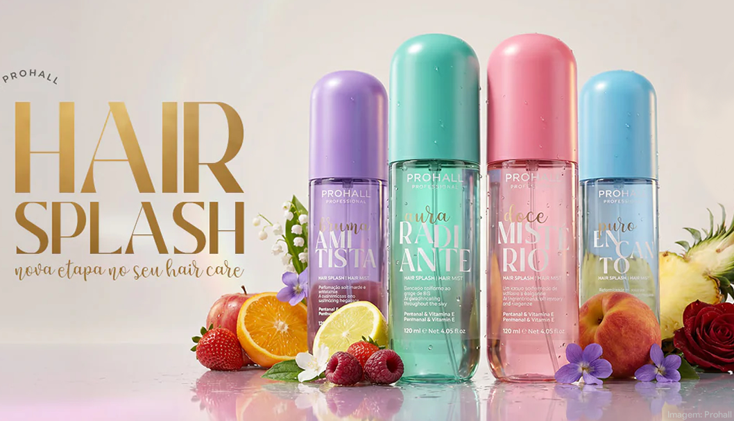 Prohall amplia portfólio com nova linha de perfumes capilares