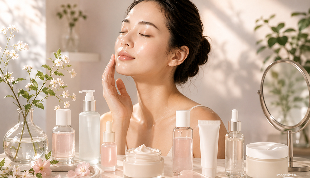 Bloom skin ganha força como nova tendência da beleza coreana
