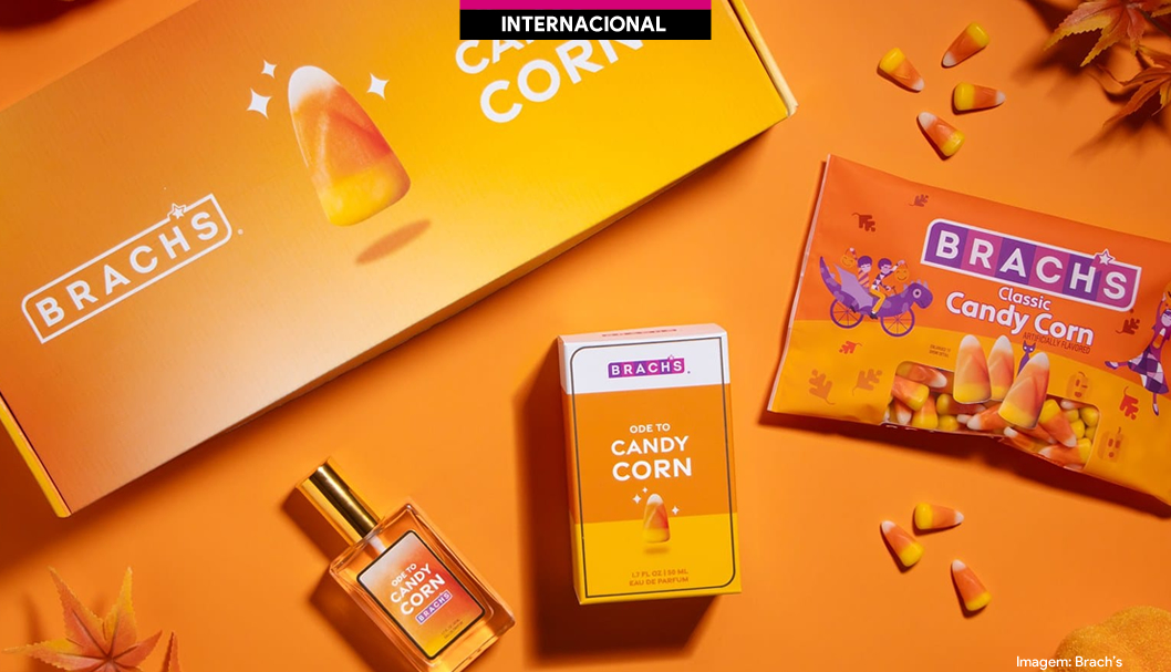 Brach’s estreia em perfumaria com fragrância inspirada em Candy Corn