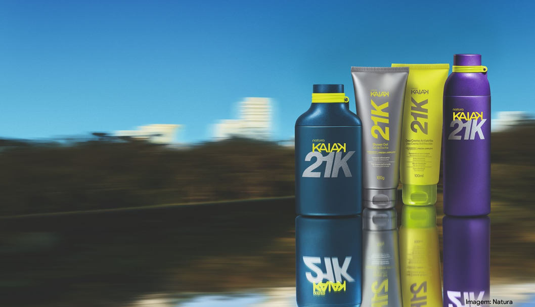 Natura lança Kaiak 21K com Fresh Amplify, tecnologia inédita na perfumaria