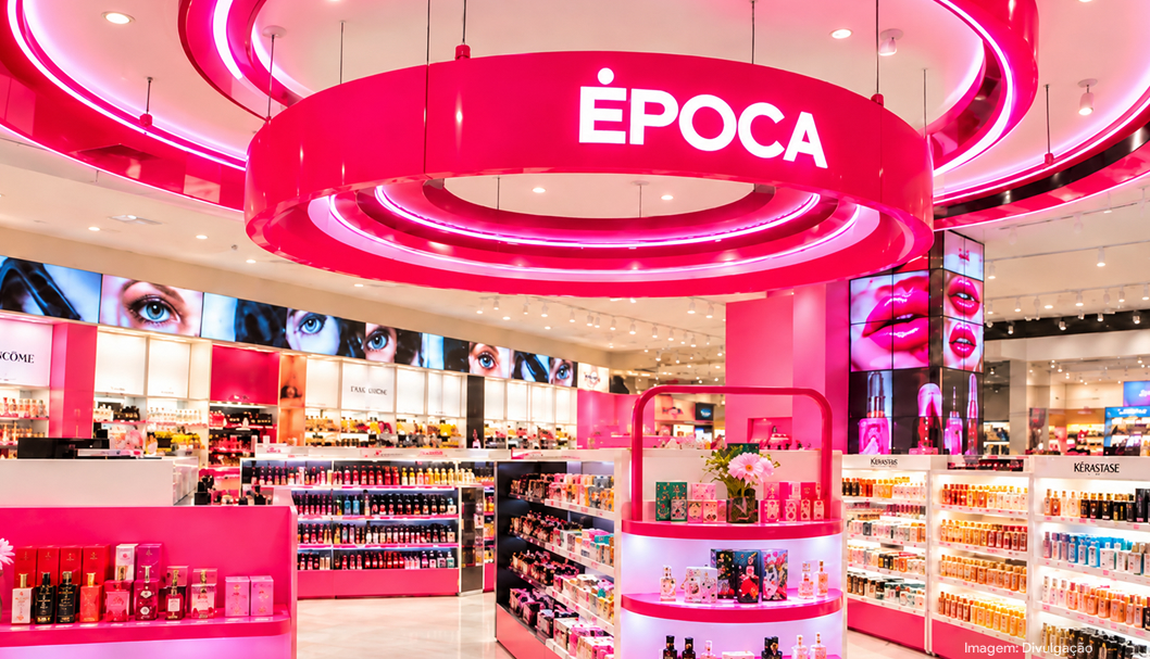Época Cosméticos apresenta nova identidade e anuncia primeiro outlet